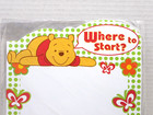 Disney Pooh Bear Dry Erase Magnetic Sign National Design White Board 10 5 X 7
