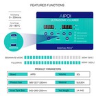 Stainless Steel Industry Ultrasonic Cleaner 30l Heated Heater W timer   Heater