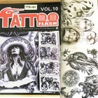 A4 Page Tattoo Art Design Flash Manuscript Sketch Drawing Book Supply Reference