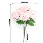 Blush 2 Bushes 17  Silk Artificial Peony Flowers Bouquets Wedding Party Supplies