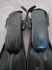 Cressi Pro Light Dive Fins Size S-m Black In Color