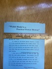 Vintage 1930s Standard Engine Co Garden Tractor Testimonial Brochure Set Of 3