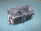 Antique European Military Leather Cartridge Box 1800 s