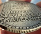 1933 France 20 Francs Silver Coin R - Fine Example