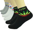 Maple 3 Pairs Mens Ankle Quarter Crew Sport Socks Cotton Low Cut Size 9-11 10-13