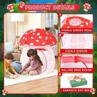 Play Tent For Kids Pop Up Tent Indoor Outdoor Boys And Girls Playhouse With E   