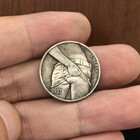 Hobo Nickel Coin Show Off Herself Unique Coin Collection Engraving Art Gift