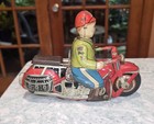 Masudaya Modern Toys General Motorcycle Tin Friction Toy Made In  Japan 1950s 