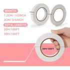 Double Sided Tape 3 4 Inch 100ft Adhesive Fabric Hem Tape No Sew Hemming Tape