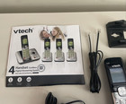 Vtech Cs6529-4 Dect 6 0 Cordless Phone Answering System 4 Handsets Silver