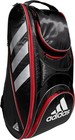 Adidas Tour Tennis Backpack 12-racket  Black white scarlet