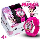 Analog Kids Watch Minnie Mouse Time Teacher Pink Learning Watch For Girls