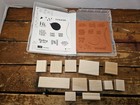 Stampin Up Stamps With Blocks Lot Of 7