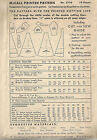 1940 Ww2 Vintage Sewing Pattern B30  Dress  1663 