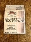 Vtg 70s Dazey Electric Can Opener Avocado Green Chrome New In Box Countertop Mod