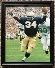 Notre Dame Football Framed 8 X 10    Picture Lot Vintage Ncaa