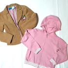 Lizzie Mcguire Gymboree Girls Lot Size 8 Corduroy Jacket Pink Hoodie 100  Cotton