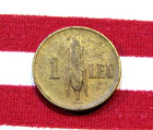 Romania 1938 1 Leu Coin