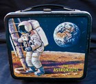 Vintage The Astronauts Lunchbox   Thermos - Moon Landing  1969  C-8 5 9 0 Minty 