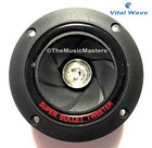 Pair 4  Inch Super Bullet Horn Tweeter Speakers With Led Car Audio Home Stereo