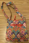 Nwt Vera Bradley  Hipster Crossbody  paisley In Paradise   Retired Summer 2016