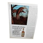 1981 Wild Turkey Bourbon Whiskey Original Print Ad 80s
