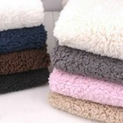 Cuddle Sherpa Fleece Fabric Fluffy Plush Blanket Craft Winter Warm Soft 160cm