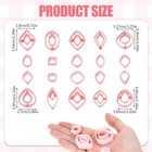 20pcs Polymer Clay Cutters  Polymer Clay Molds Tools Earring Making Kit Clay    