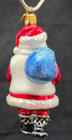 Old World Christmas Santa With Wreath Ornament