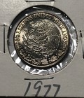 1977 Mexico 50 Centavos Cuauhtemoc Aztec Warrior Unc Km-452  1 Coin Per Order 