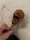 Vintage Anri Hand Carved Gentleman Bottle Stopper Pourer