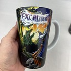 Lot Of 2 Excalibur Hotel casino 5 5  Tall Mugs - Las Vegas