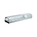 71  Refrigerated 5-pan Sushi Display Case  Silver