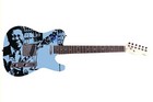 Bb King Autographed Photo Guitar