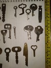 Vintage Antique Key Home Made Collection Turn Lot Locksmith Tool Unusual Rare
