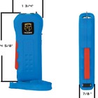 Trigger Stun Gun Blue 75 Mv Flashlight Self Defense Personal Security Weapon