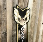 Pontiac Trans Am Firebird Embossed 18  Arrow Metal Tin Sign Garage Man Cave New