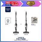 Bissell 3-in-1 Turbo Corded Stick Vacuum Lightweight Handheld 2610 Black