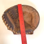Vintage National Catchers Mitt Kids 9 5 Inch Brown Professional Model Nsg16ch