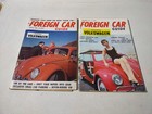 8 Issues Of Foreign Car Guide Magazine 1960-1963 Featuring Volkswagen Beetle Bug