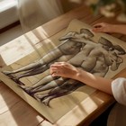 Elegant Figurative Wall Art Poster - Classic Nude Study Fine Art Print