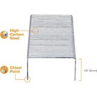 Bostitch 1 4  Premium Staples - 5000 Ct   Box - Pick Your Own Size