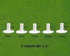 Golf Rubber Tees Value 5 Pcs For Mat More Height 2 3 4 1 1 2 3   70mm 83mm Us