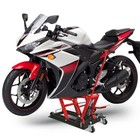 4 Ton Low Profile Floor Jack  Steel Racing Floor  Dual Piston Quick Lift Pump