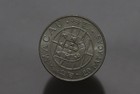               Macau Portugal Colonial Silver 20 Patacas 1974 Taipa Bridge B84  z3462