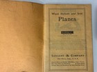 Vintage Sargent Planes Tool Product Catalog Original