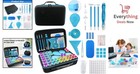 60 Slot Diamond Art Storage Case Portable Bead Organizer Kit With Painting Tools