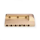 Brass Sloped Back Brass Block For Strat Tremolo10 5mm  6mm Trem Arm