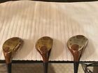 Vintage Macgregor M75w Eye O Matic Persimmon Woods