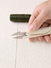 3pcs Fashion White Scissors     Precision Cutter For Crafts  Outdoors   Fishing